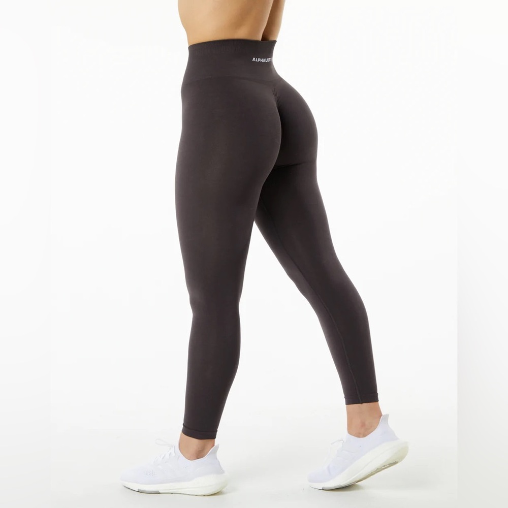 Alphalete Amplify Leggings - Chocolate